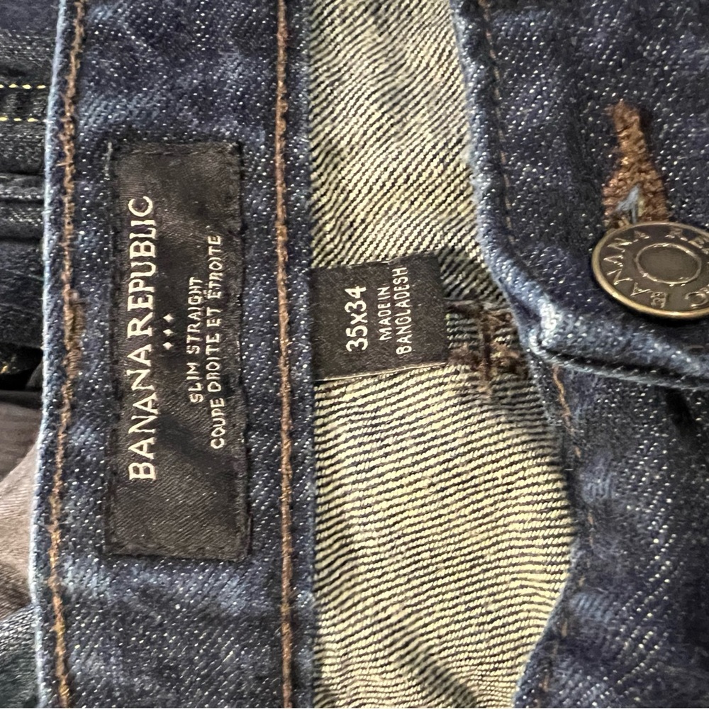 Banana Republic Jeans NWOT 35x34